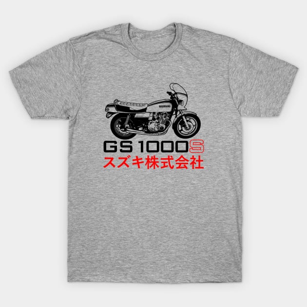 Suzuki GS 1000S T-Shirt by Limey_57